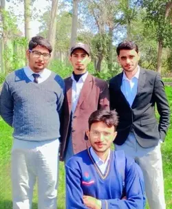 Afnan at with his fellows